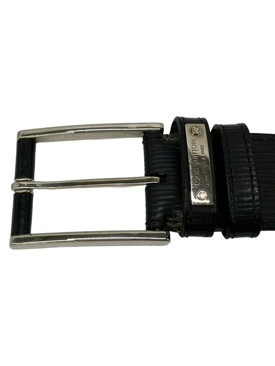 Louis Vuitton Belt Epi Ceinture Legend 35 Noir Leather